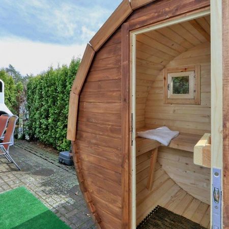 Seepark Kirchheim Ferienhaus Bei Diane Mit Sauna Exteriér fotografie