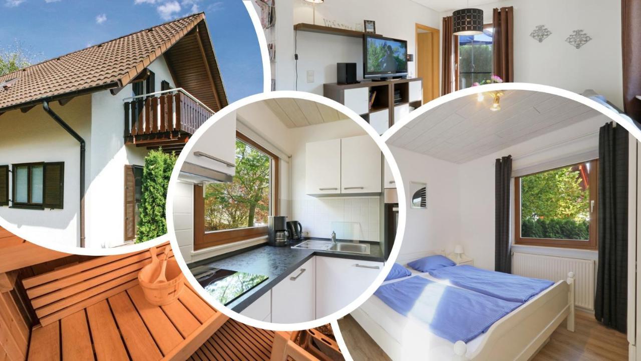 Seepark Kirchheim Ferienhaus Bei Diane Mit Sauna Exteriér fotografie